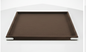 Rpinkal Velvet Jewellery Finding Beading Tray 15 x 12 Inch (Coffee Brown)1 PCS