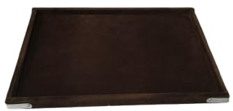 Rpinkal Velvet Jewellery Finding Beading Tray 12 x 9 Inch (Coffee Brown)1 PCS