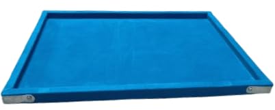 Rpinkal Sky blue Jewellery Display Organizer Tray 15 x 12 Inch (Sky blue)