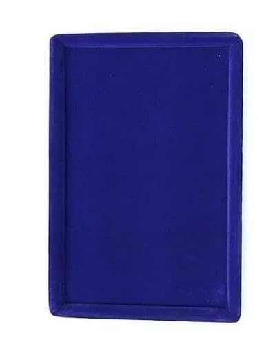 Rpinkal Velvet Jewellery Finding Beading Tray 12 x 9 Inch (BLUE)