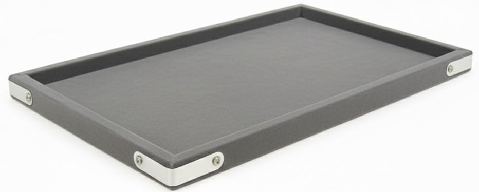 Rpinkal Jewellery Display Organizer Tray Velvet Beading Tray 14 x 10 Inch (Grey) 1 PCS
