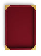 Rpinkal Premium Velvet Jewellery Display Tray 12 x 9 Inch Elegant Design with Gold Corner Protectors (Maroon)