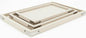 Rpinkal Velvet Jewellery Display & Organizer Tray Set of 3 – Ivory Cream | Premium Multipurpose Beading Trays for Rings, Earrings, Bracelets, Bangles & Showcase Display | Sizes 12x9, 14x10, 15x12 Inch (Ivory Cream)