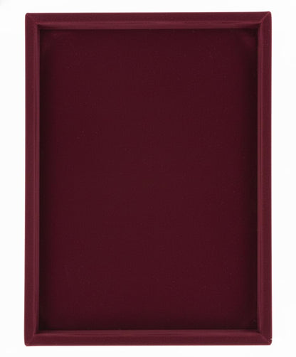 Rpinkal Premium Velvet Jewellery Display & Beading Tray 15 x 12 Inch (Maroon Premium)