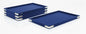 Rpinkal Velvet Jewellery Finding Beading Tray 12 x 9 Inch (BLUE) (Pack of 4)
