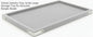 Rpinkal Premium Velvet Jewellery Display Organizer Tray 15 x 12 (Light Grey)1 PCS