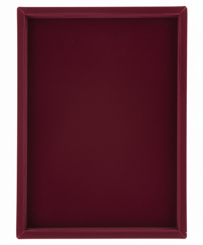 Rpinkal Jewellery Display Organizer Tray MAROON Velvet Beading Tray 14 x 10 (MAROON)