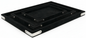 Rpinkal Combo Jewellery Display Organizer Tray Velvet (12x9 inch & 14x10 Inch & 15x12Inch) Velvet Tray Pack of 3 (Black)