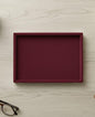 Rpinkal Premium Velvet Jewellery Display & Beading Tray 12 x 9 Inch (Maroon Premium)