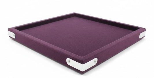 Rpinkal Velvet Jewellery Display & Beading Tray 14 x 10 Inch (Wine) 1 PCS